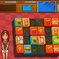 Маджонг бургер играть онлайн бесплатно и во весь экран