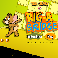 Игра Том и Джерри построй мост играть онлайн бесплатно
