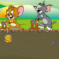 Игра Том и Джерри золотоискатели играть онлайн бесплатно