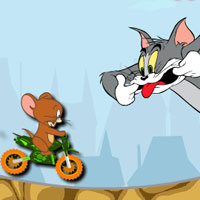 Игра Том и Джерри на мотоцикле играть онлайн бесплатно